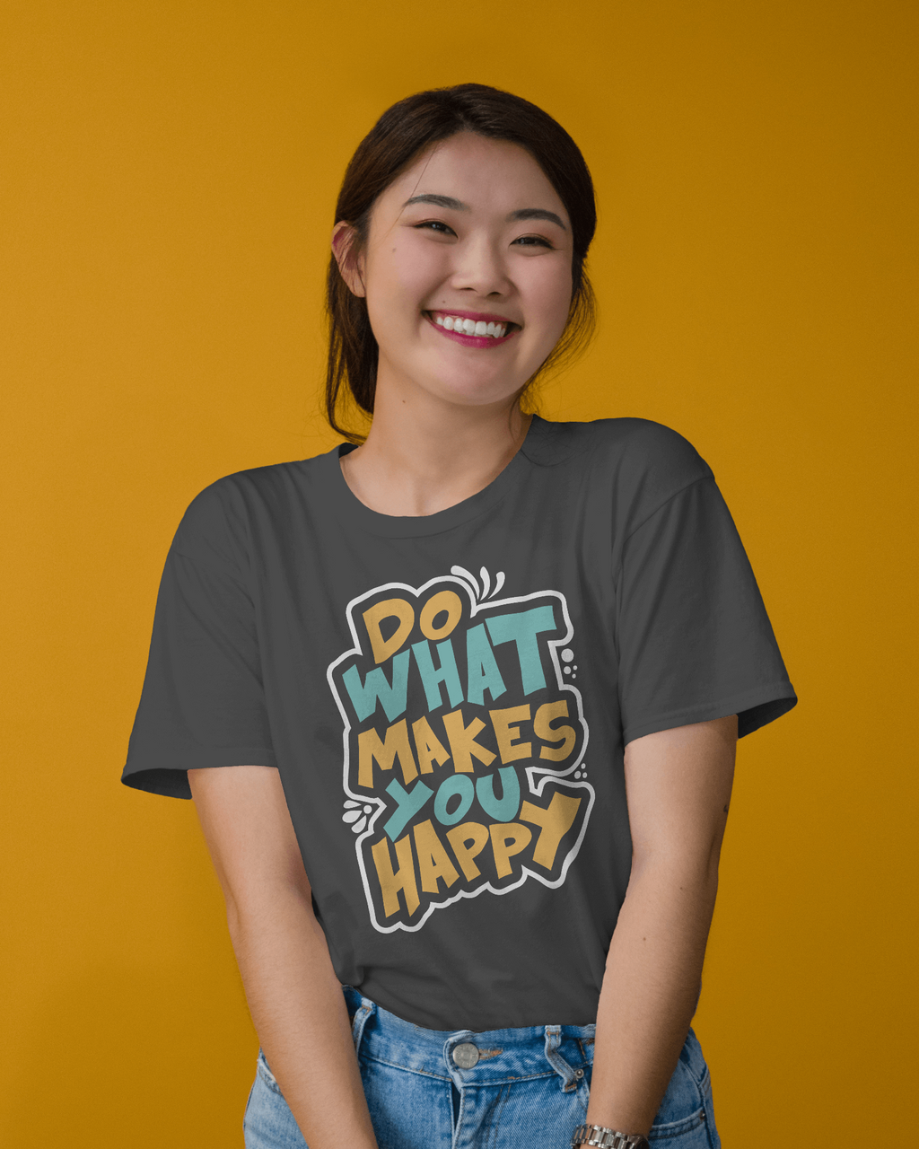 "Do What Makes You Happy" Premium T-shirt