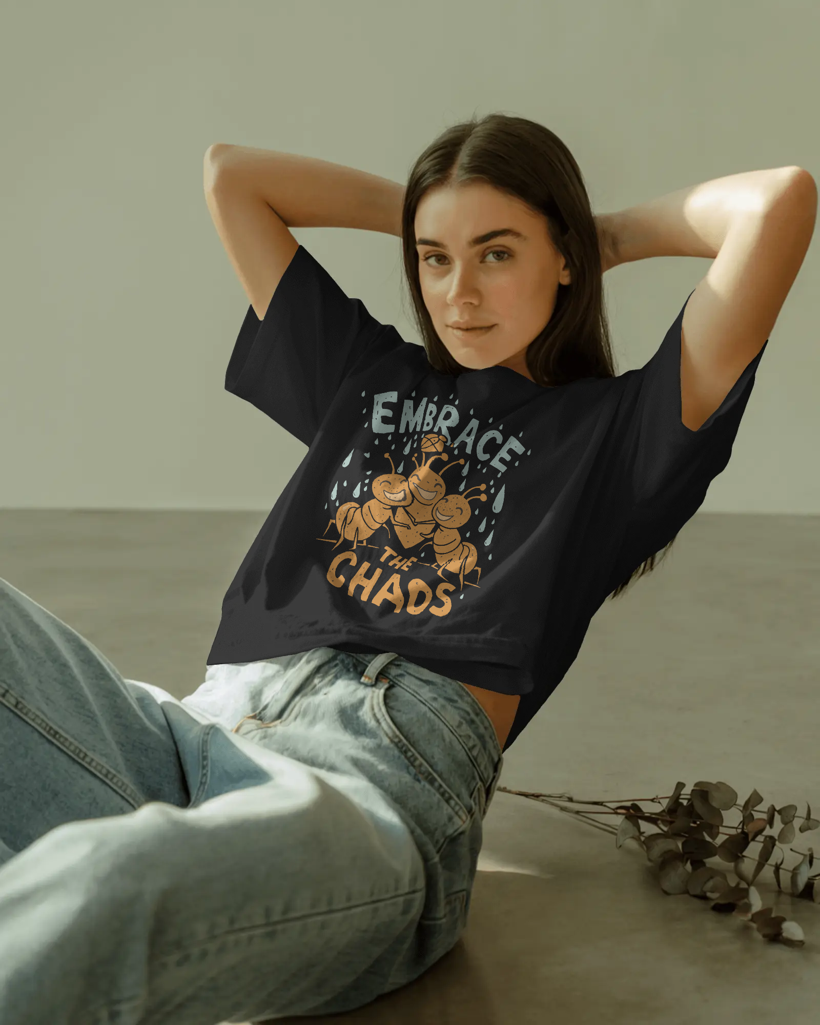 "Embrace The Chaos" Premium sweatshirt