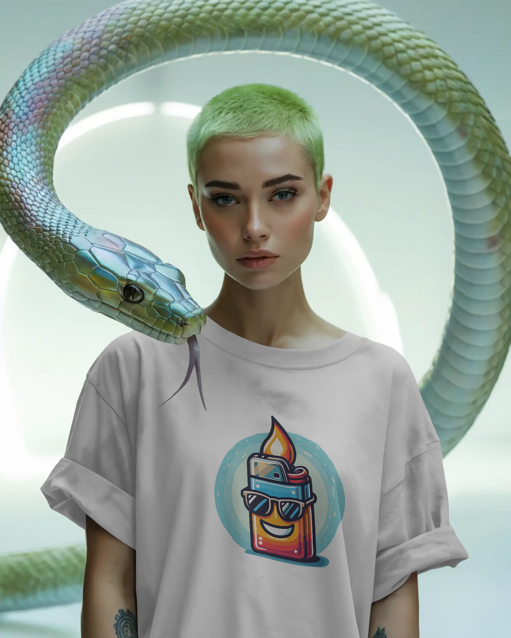 Premium Sweatshirt (Burn It Up)