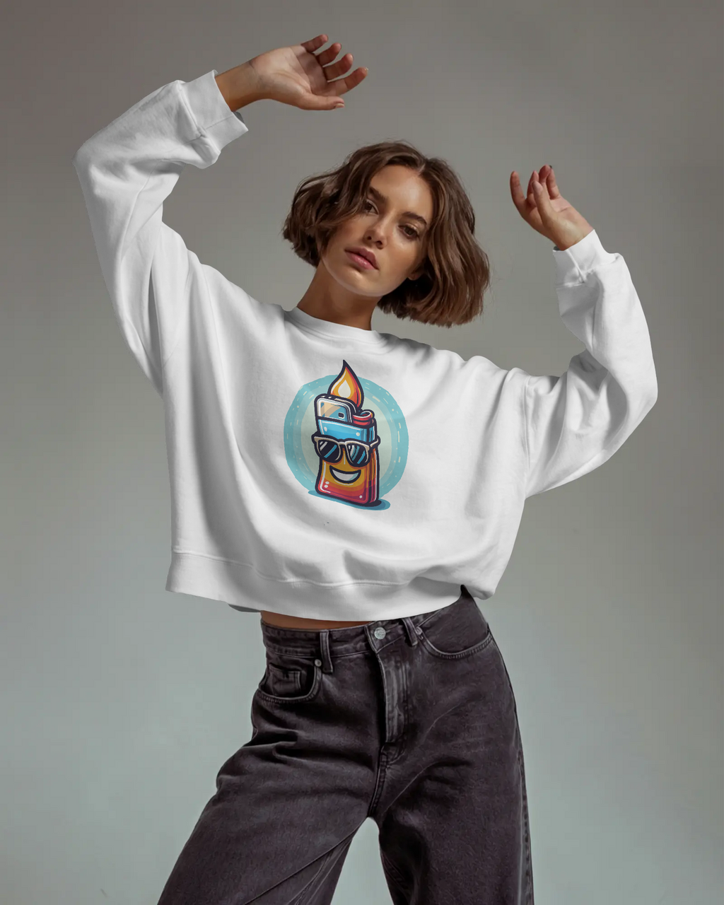 Premium Sweatshirt (Burn It Up)