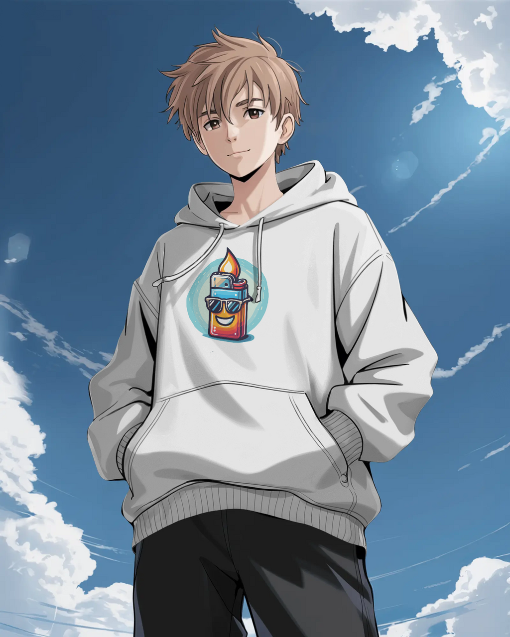 Premium Sweatshirt (Burn It Up)