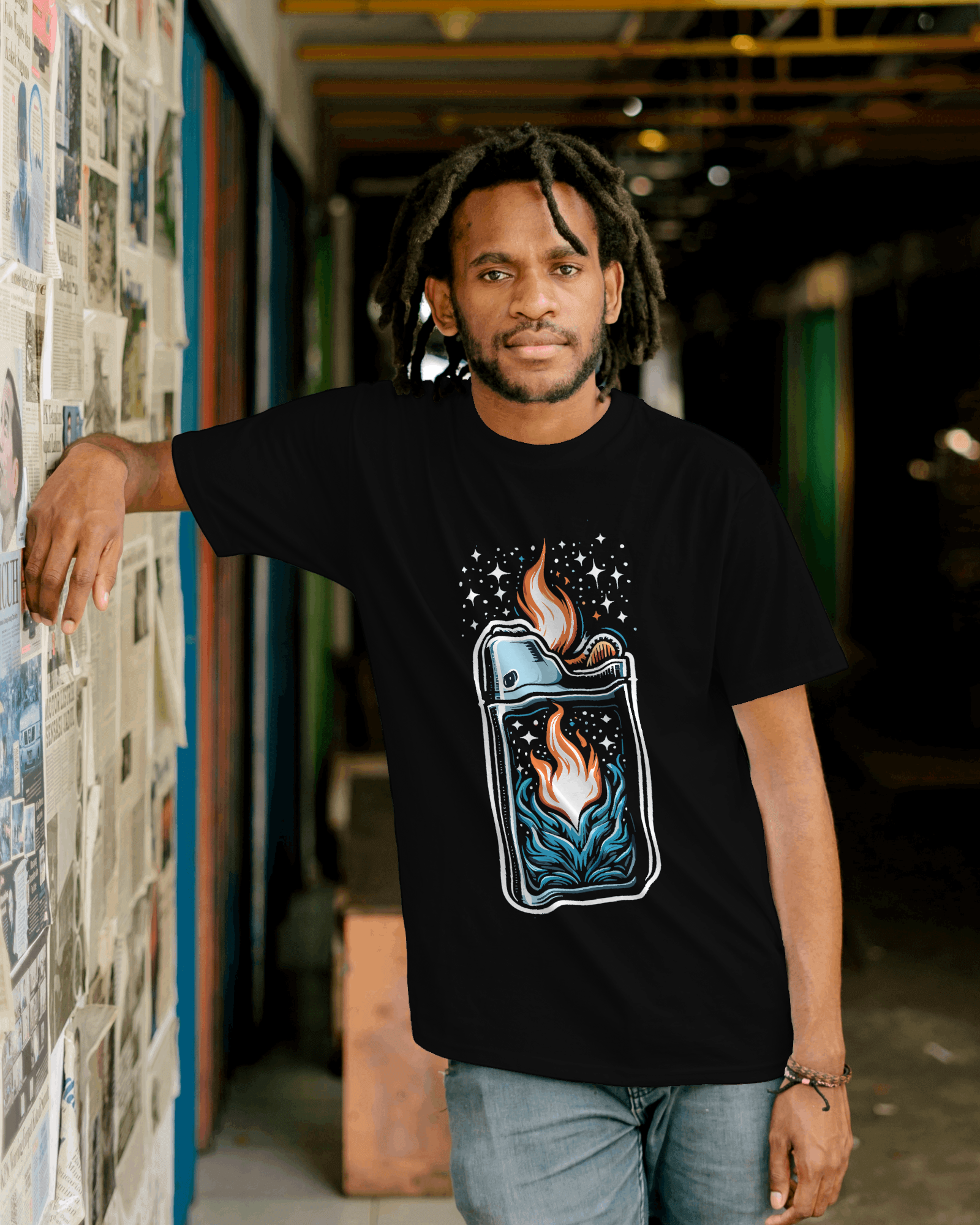 Premium unisex T-Shirt (Light It Up)