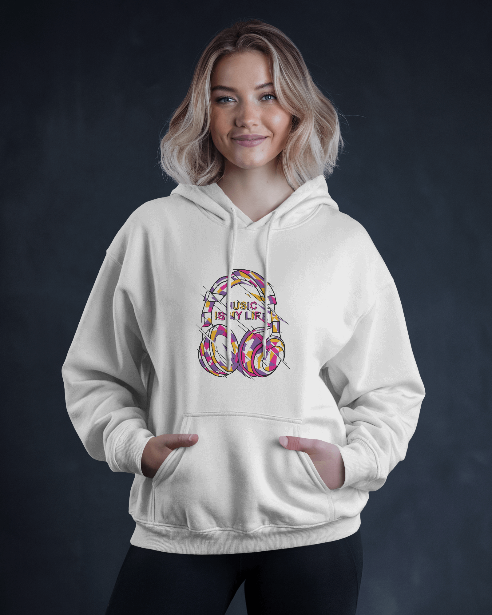 Pullover Hoodie (Music Lover)