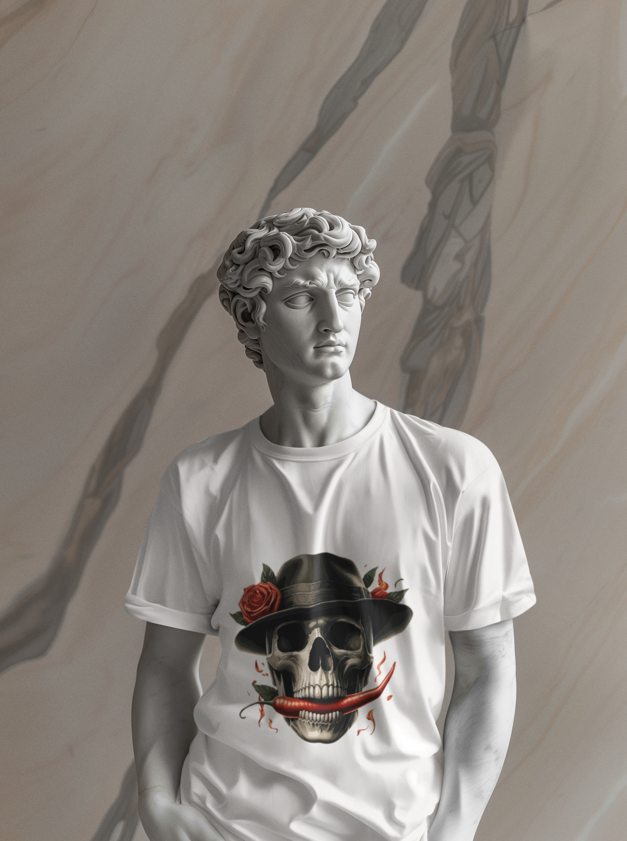 Premium Sweatshirt (Skull Chili)