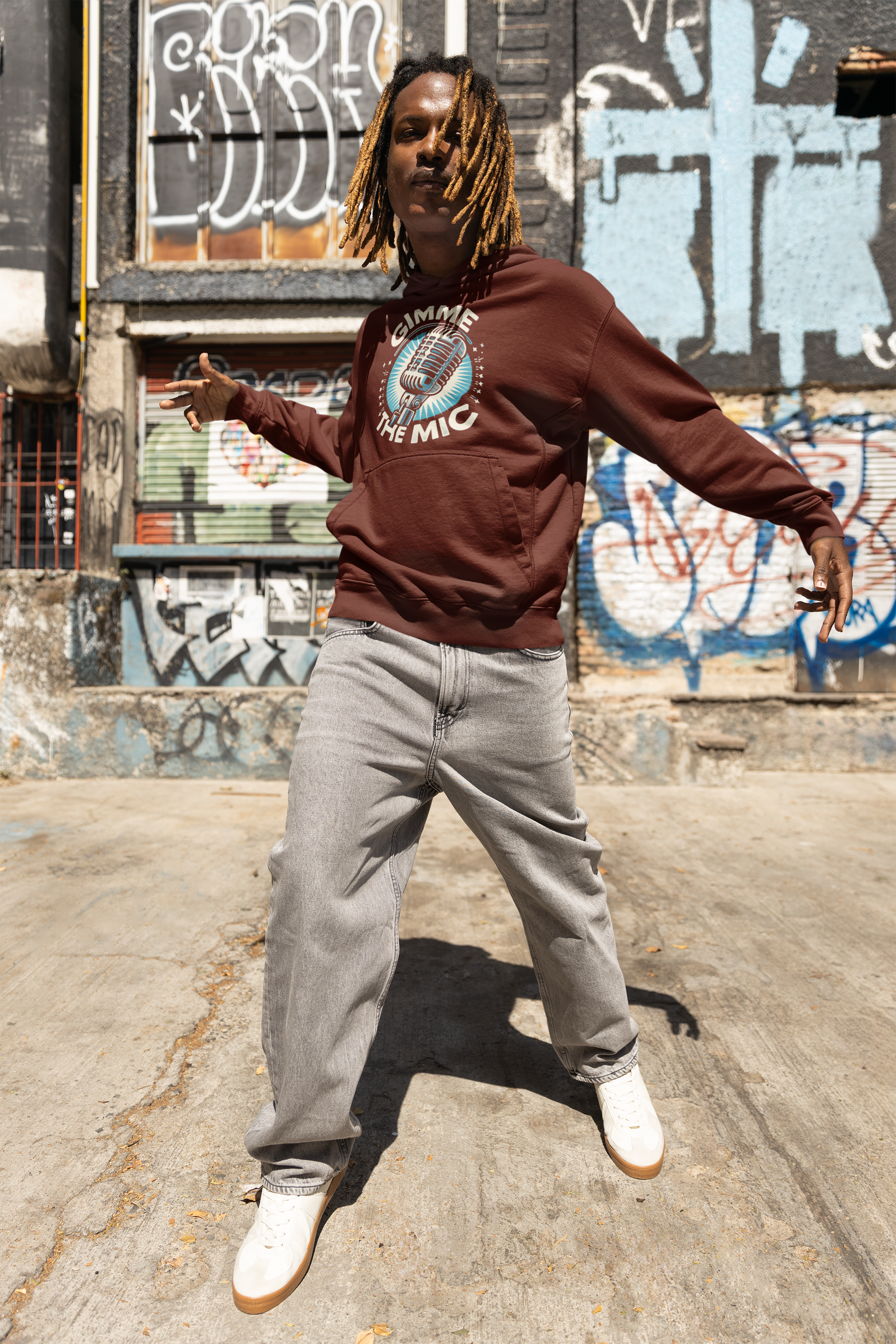 Oversize Premium T-shirt (Gimme The Mic)